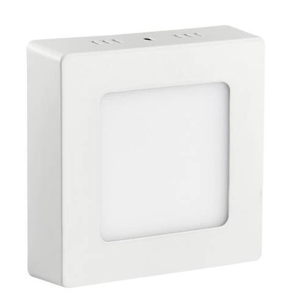 6W LED Surface Mounted Ceiling Down Panel Lighting Warm White Bathroom Lamp Square
