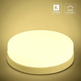 48W Round LED Ceiling Lamp Daylight Lamp Spotlight Surface Lamp Warm White US