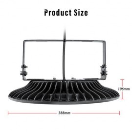 Ultraslim 300W UFO LED High Bay Light Factory Industrial Warehouse Commercial Lighting