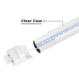 2/4pcs 90cm Transparent T8 Light Tube LED Tube Light Mounted Lamp Cool white AU